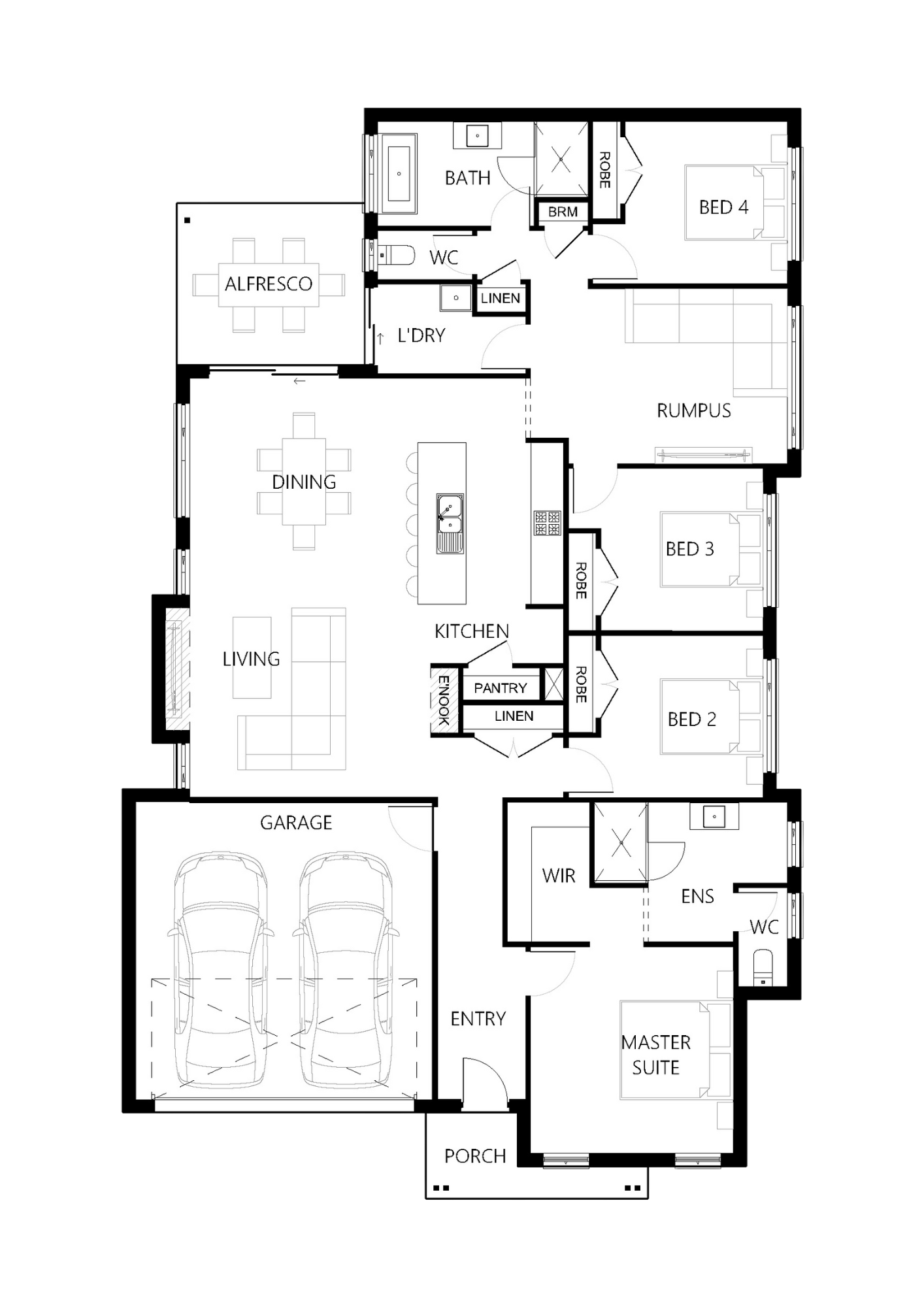 Sienna 219 Floorplan