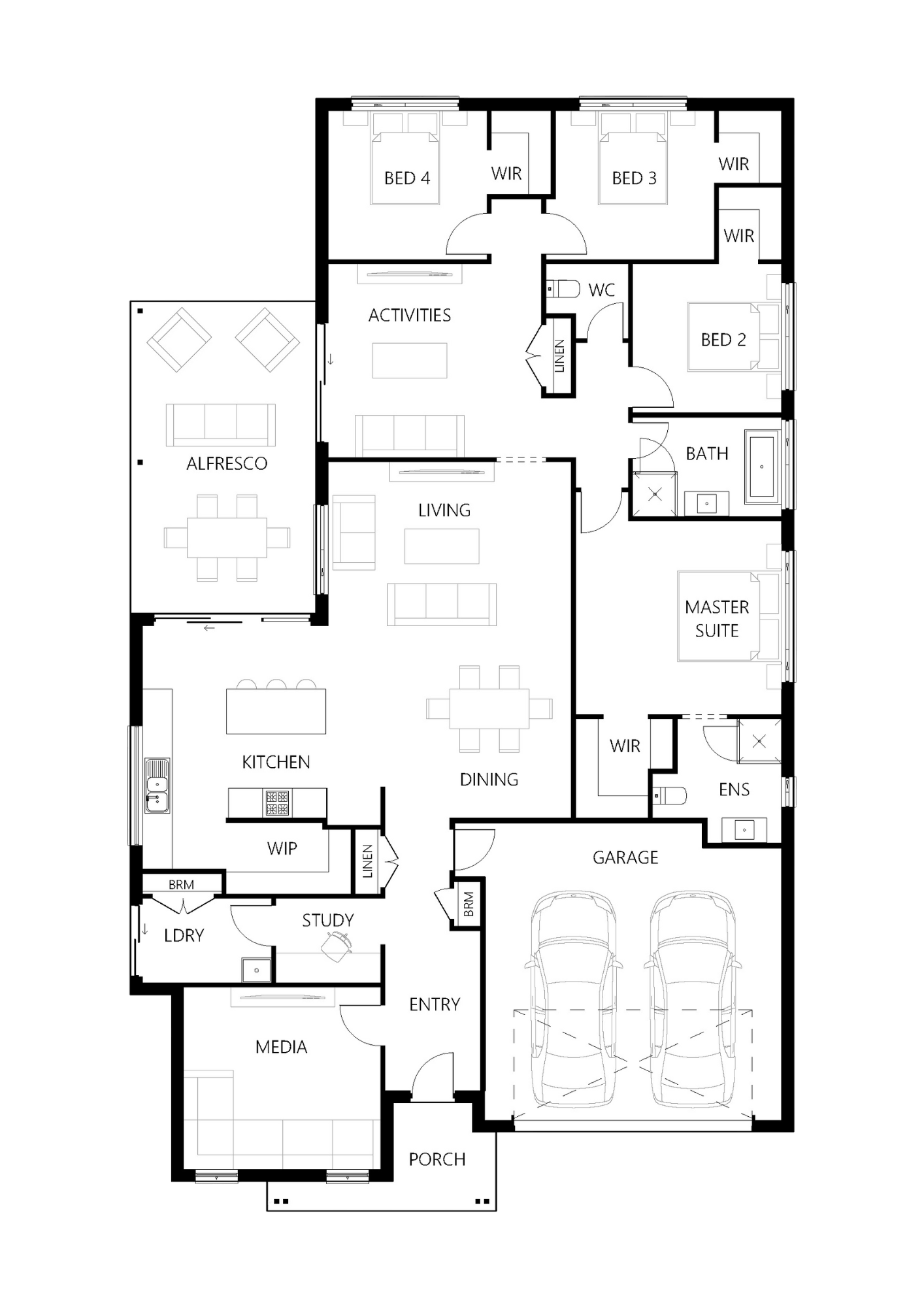 Marbella 270 Floorplan