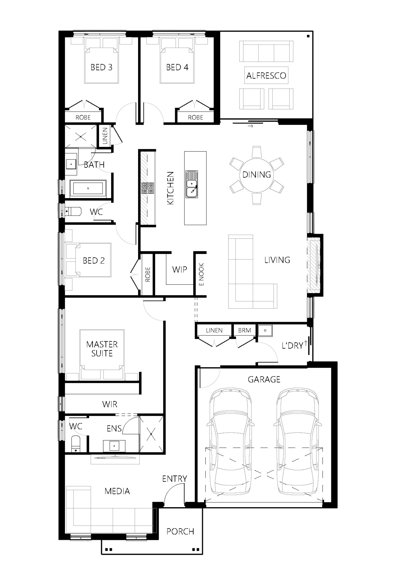 Newport 220 - Floorplan