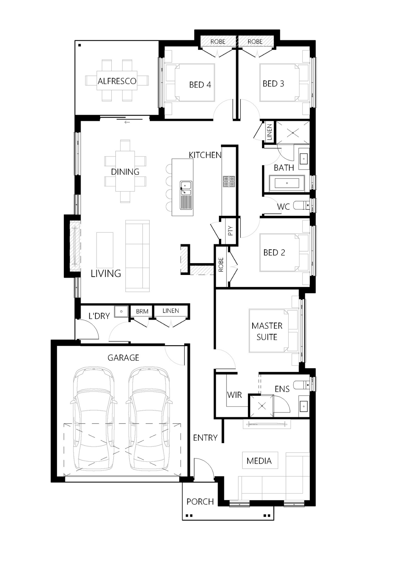 Newport 202 Floorplan