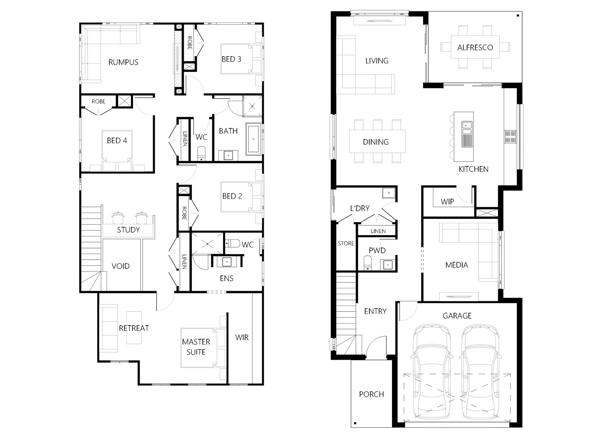 Cypress 327 Floorplan