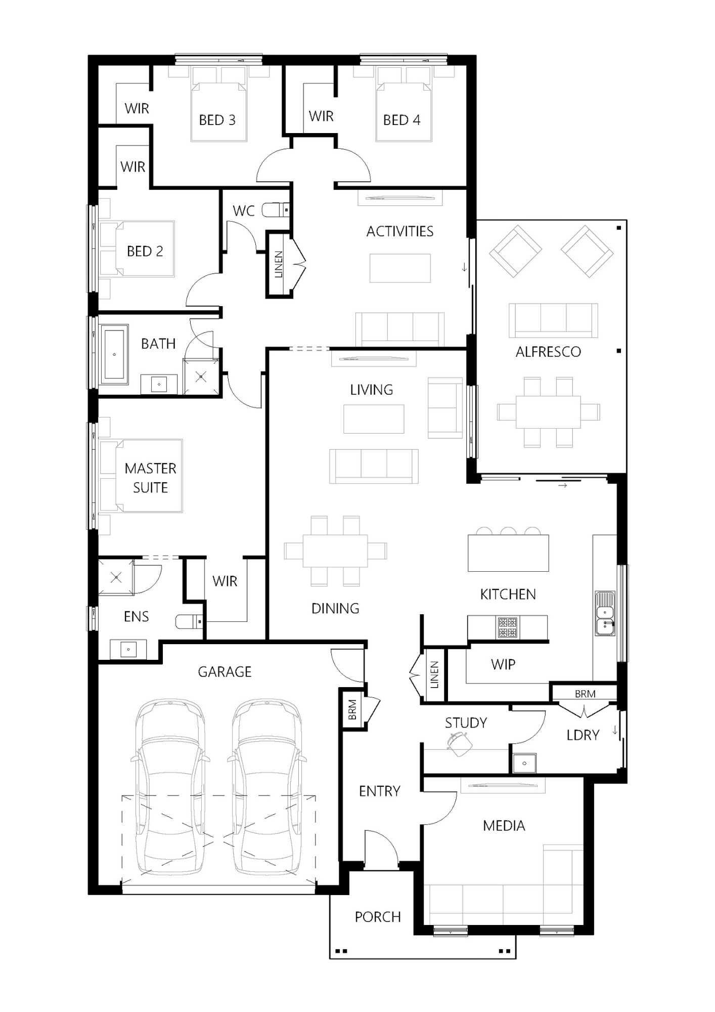 Marbella 270 - Floorplan