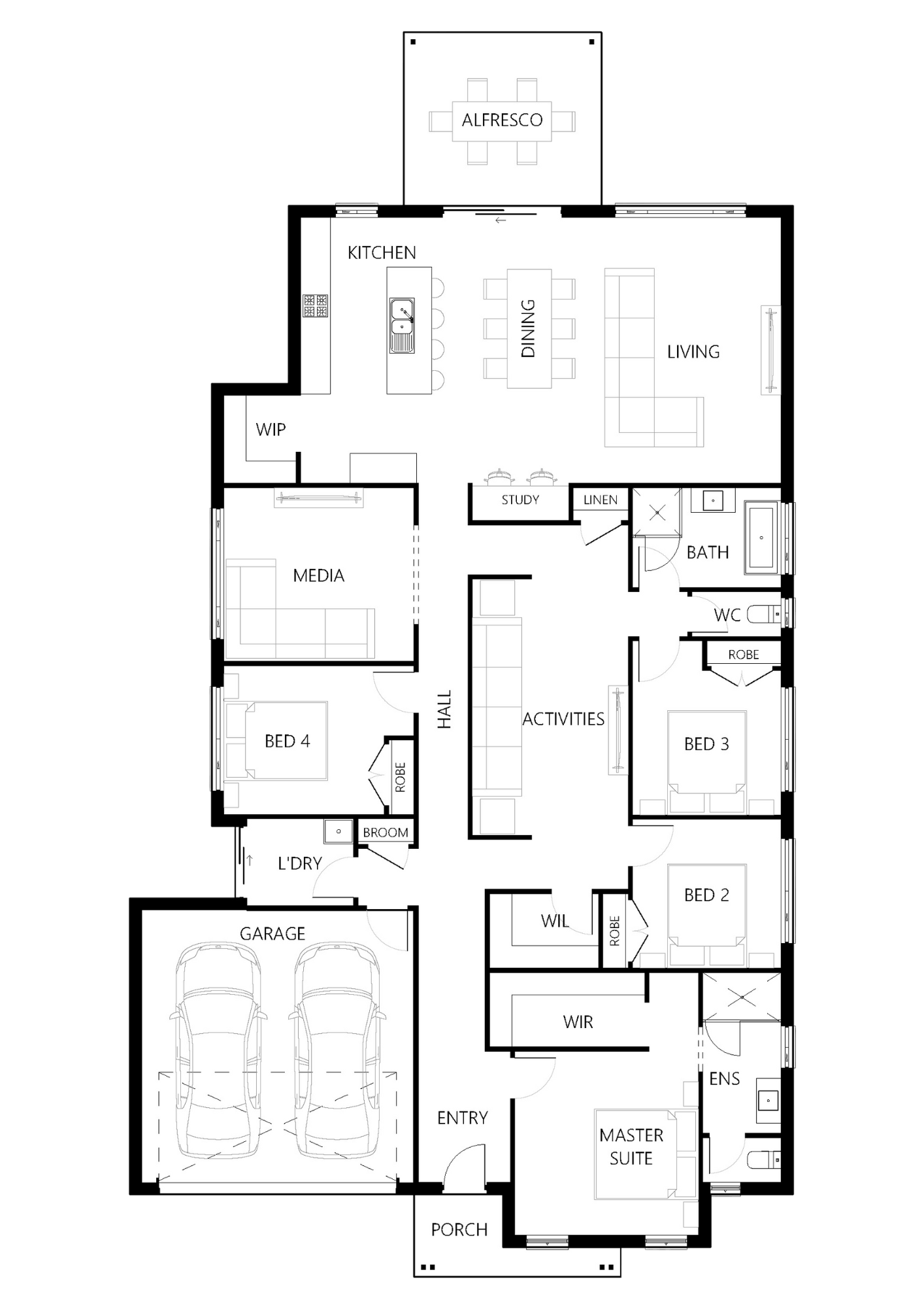 Allendale 260 Floorplan