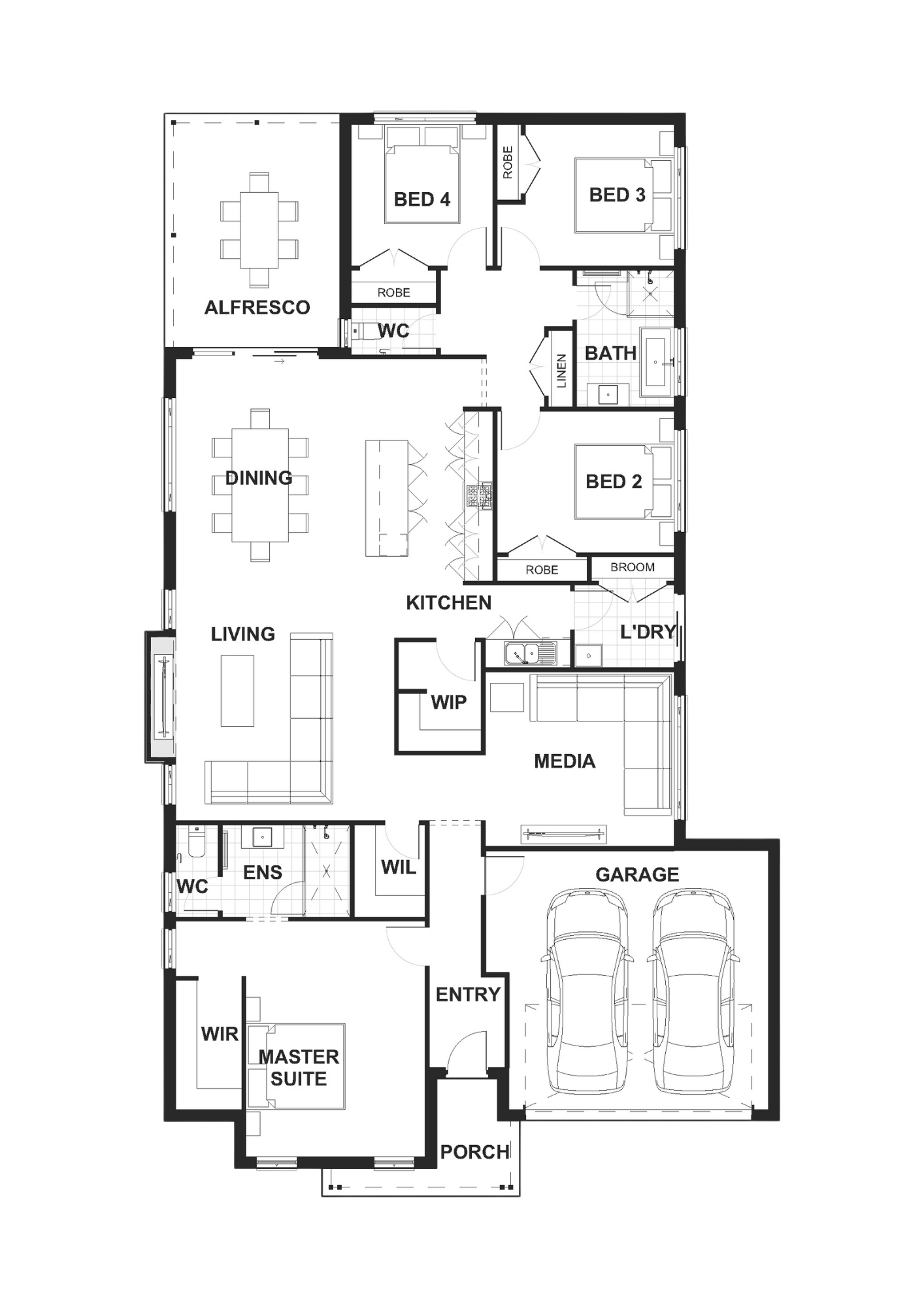 Avery 258 Floorplan