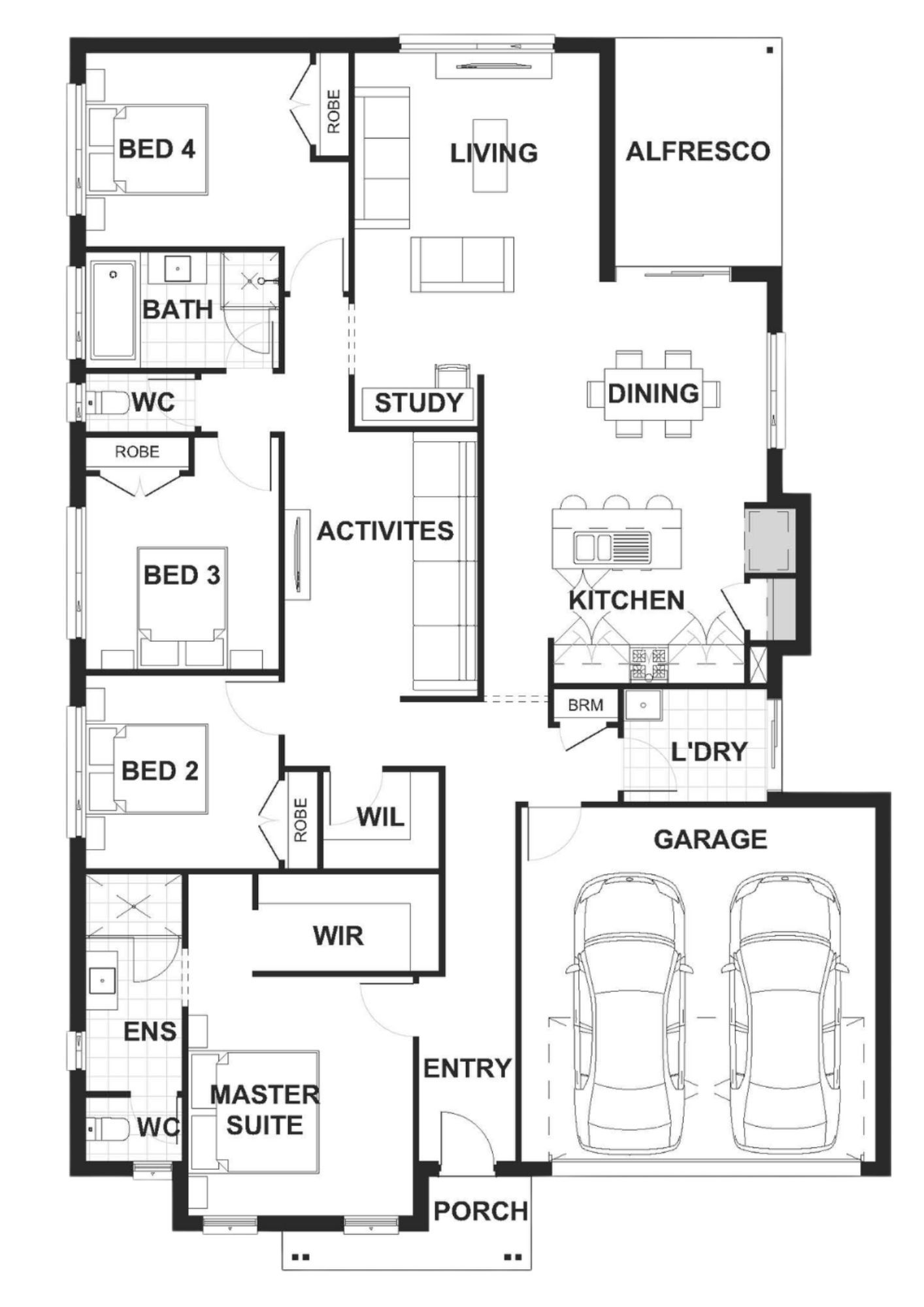 Lovedale 214 - Floorplan