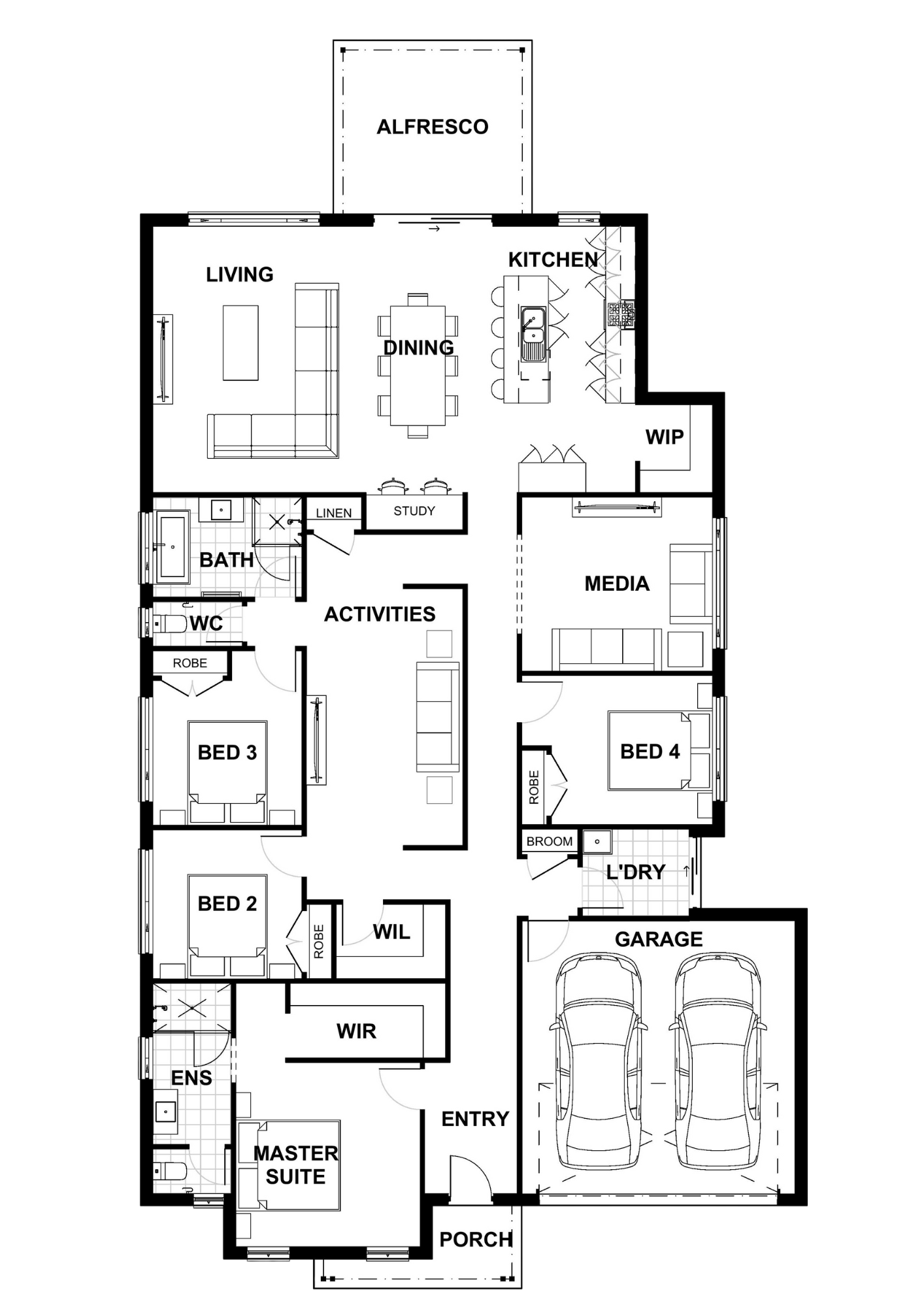 Allendale 260 - Floorplan
