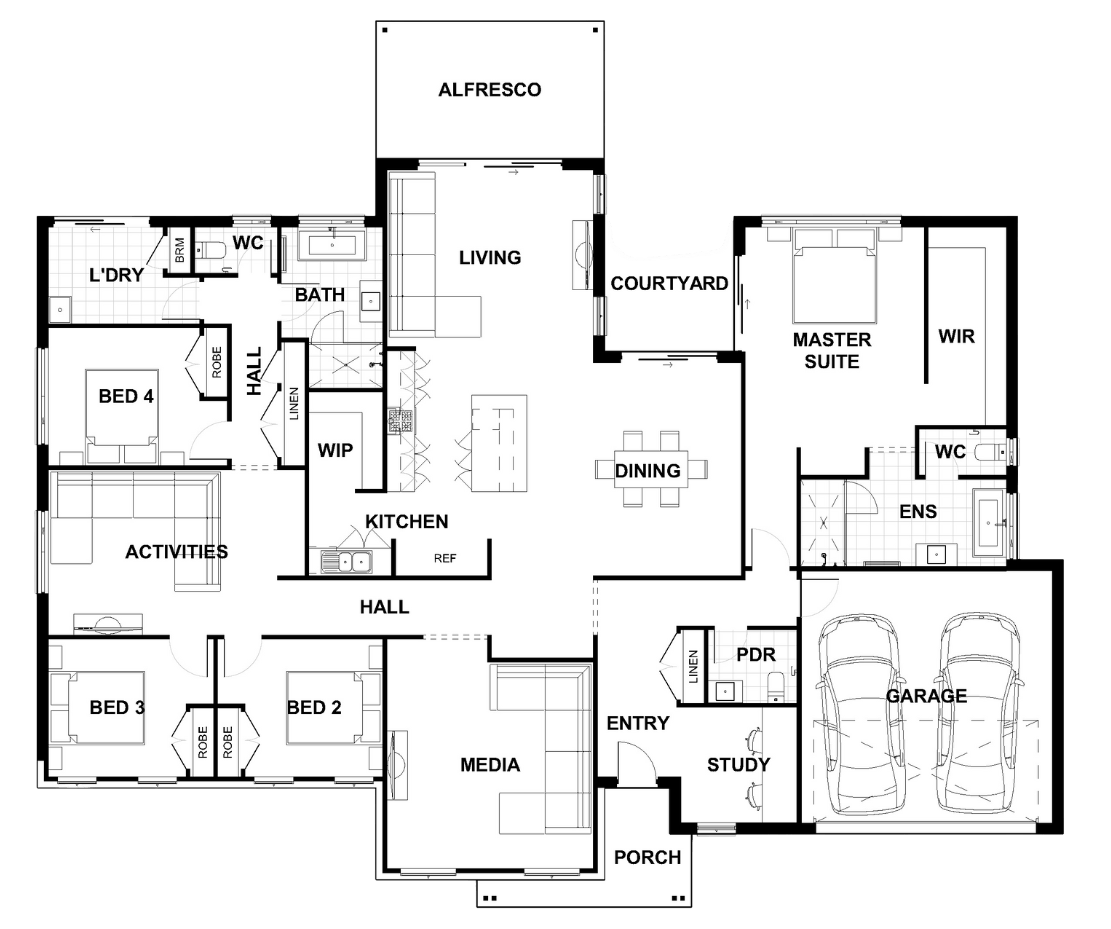 Rockleigh 308 - Floorplan