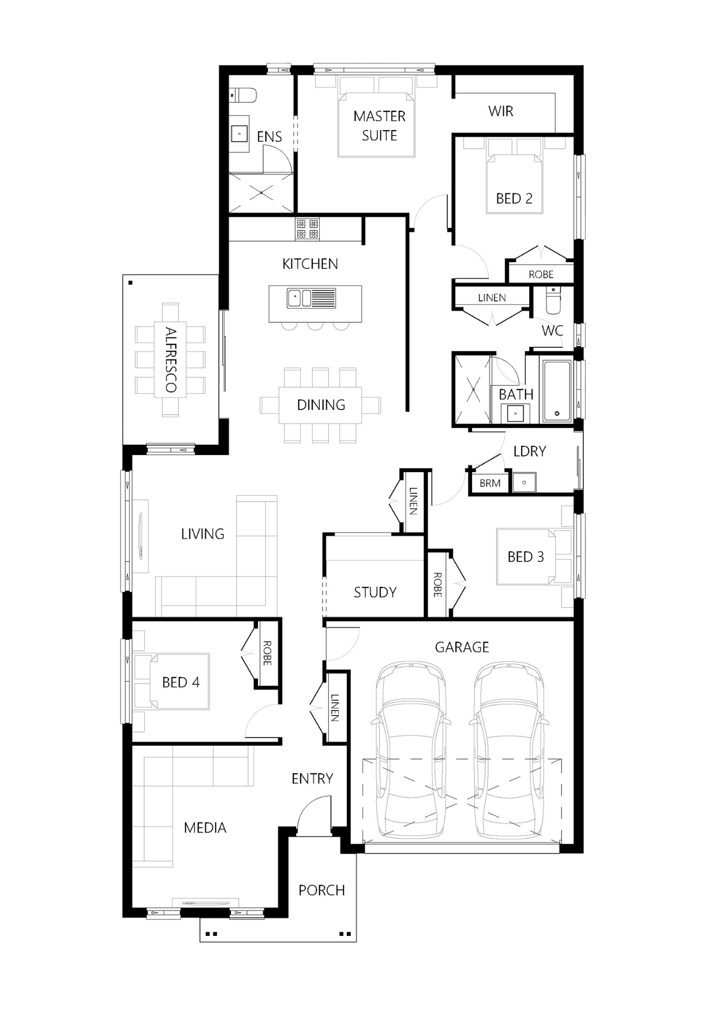 Alpine 220 - Floorplan