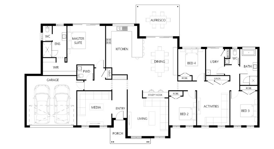 Manoona 288 Floorplan