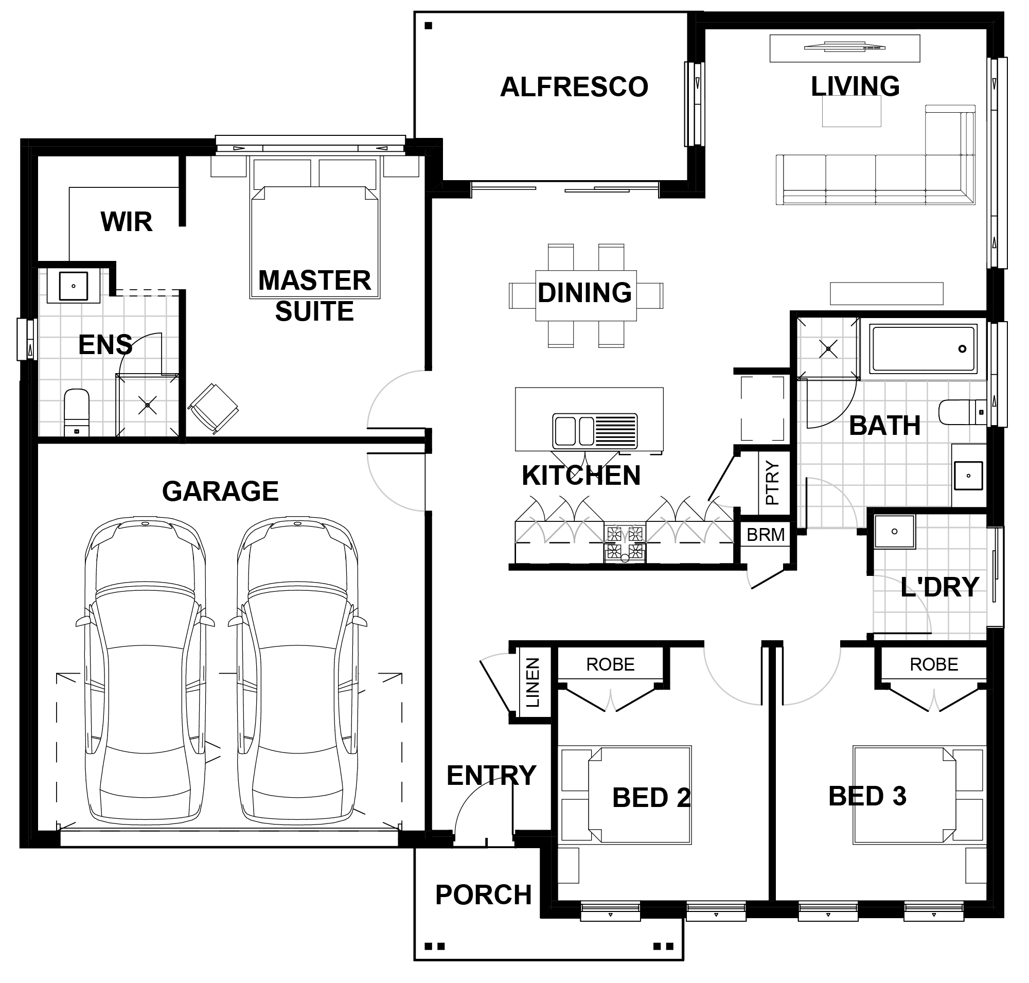 Maidford 165 - Floorplan