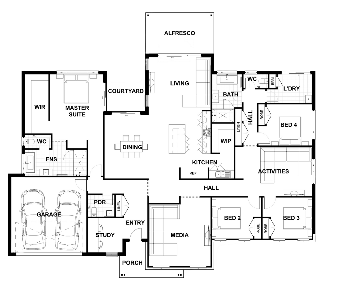 Rockleigh 308 Floorplan