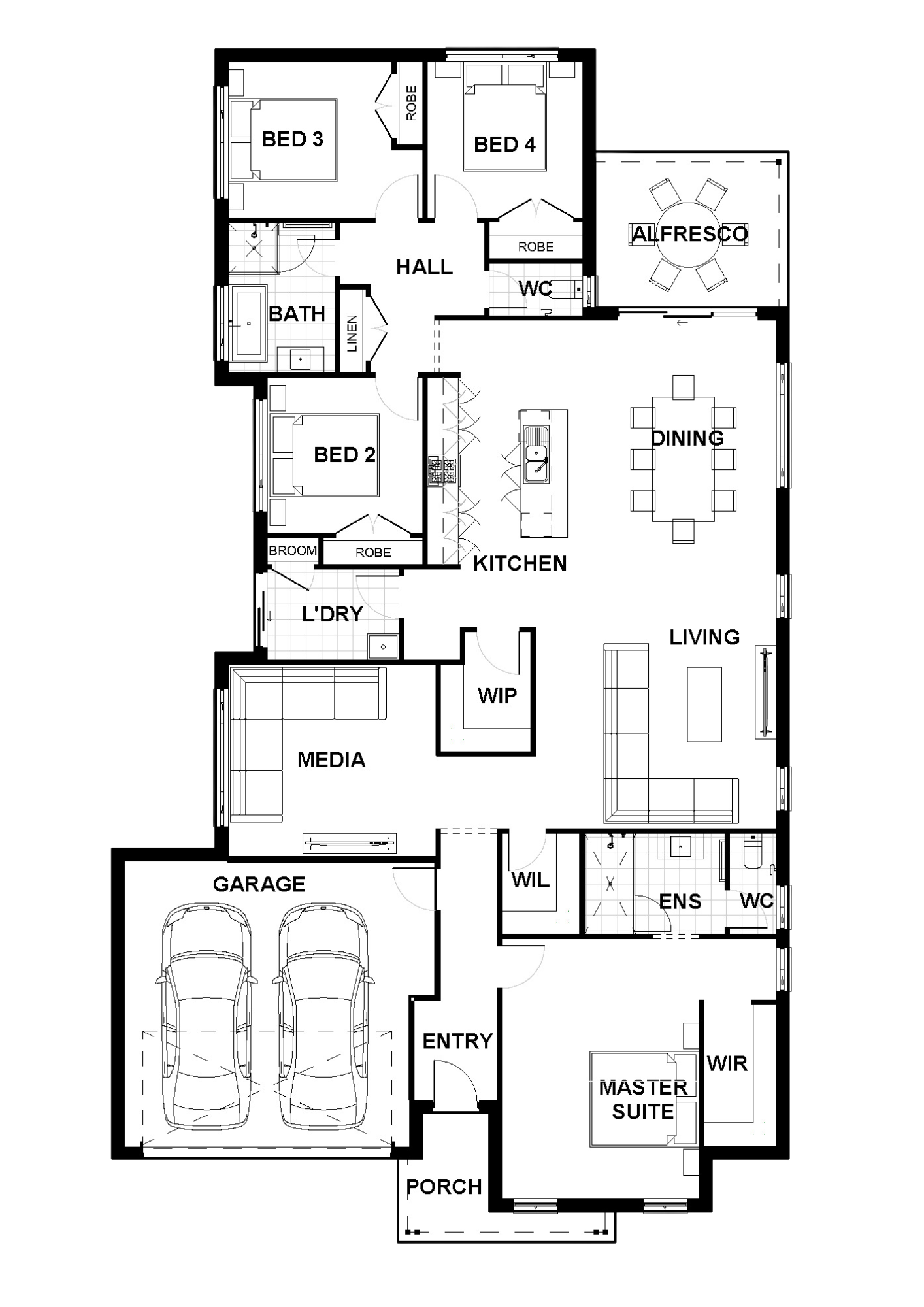 Avery 245 Floorplan