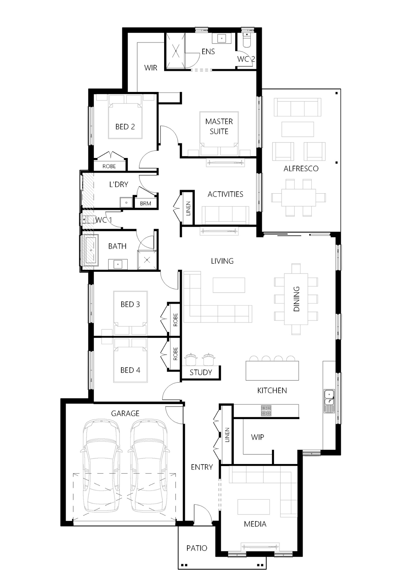 Mooring 280 - Floorplan