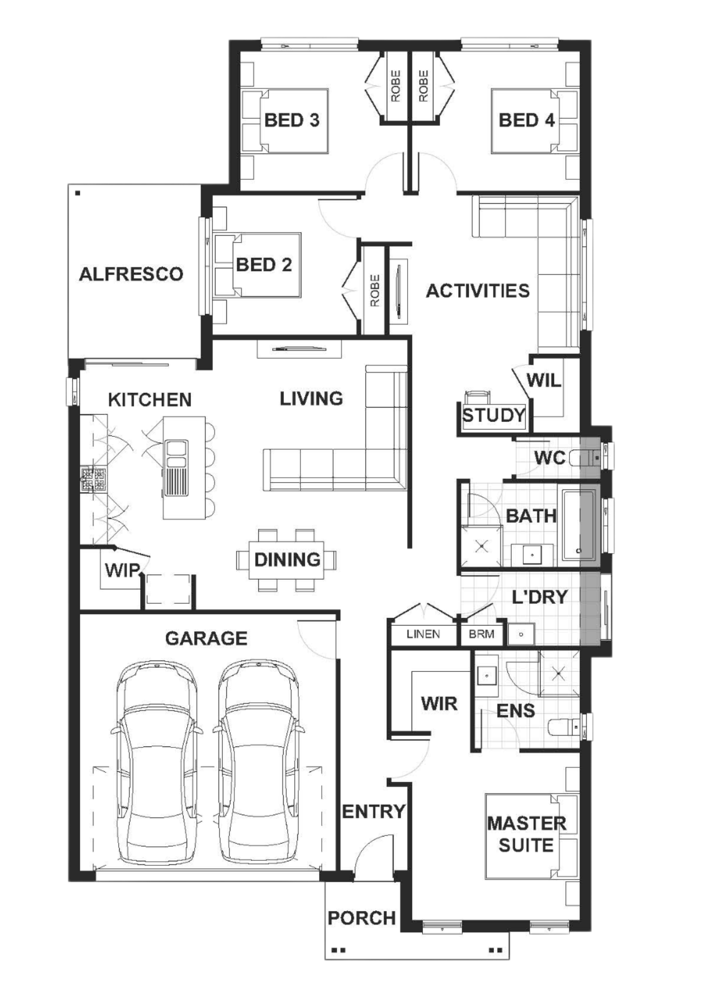 Stanford 202 Front Master - Floorplan
