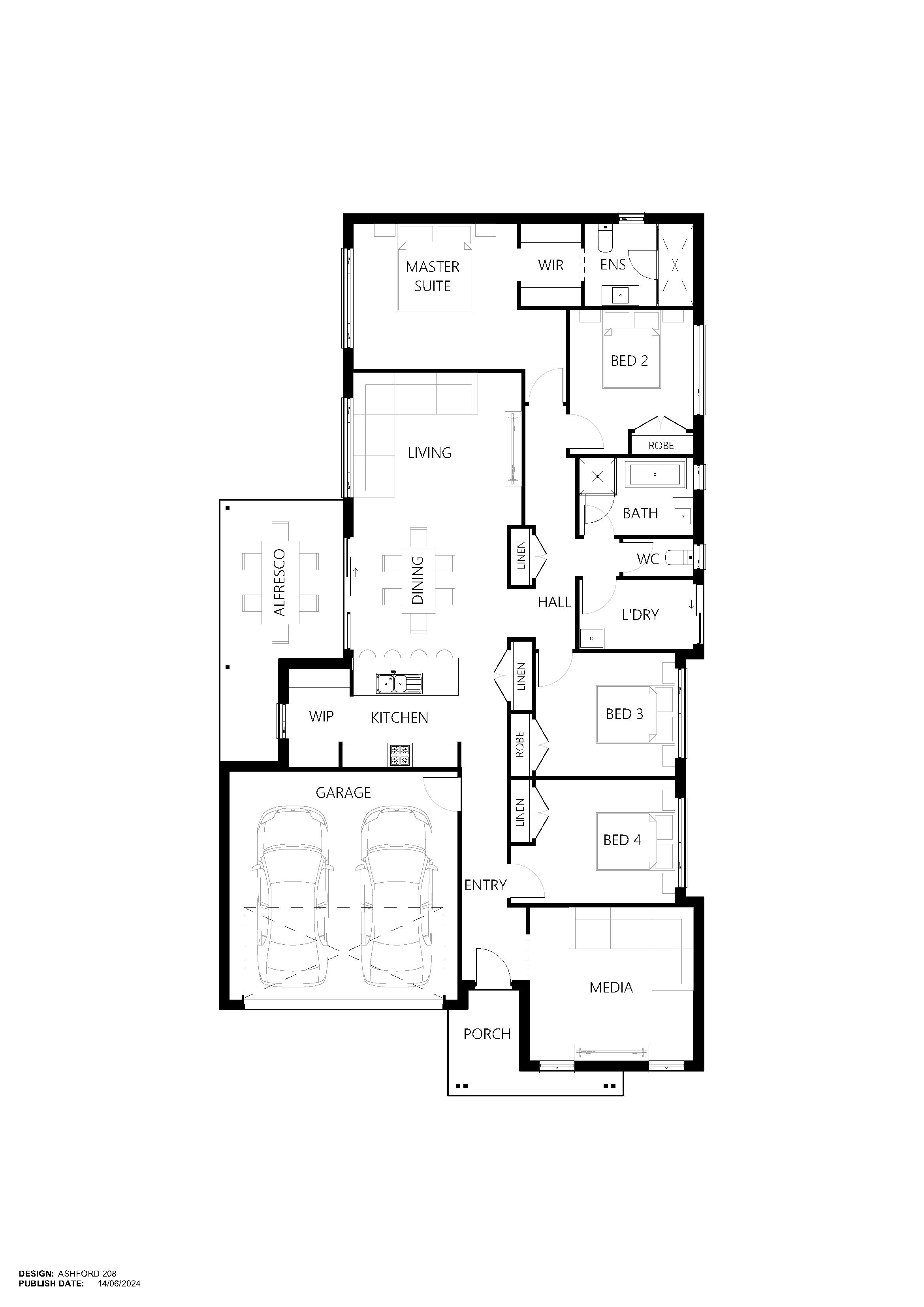 Ashford 208 Floorplan