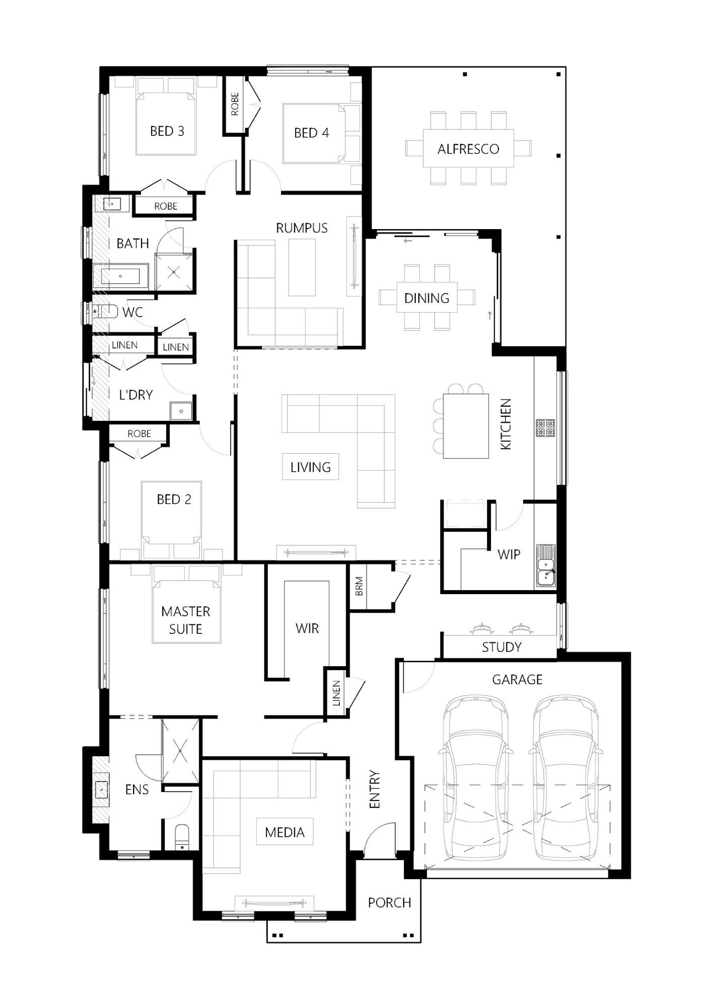 Opulence 286 Floorplan