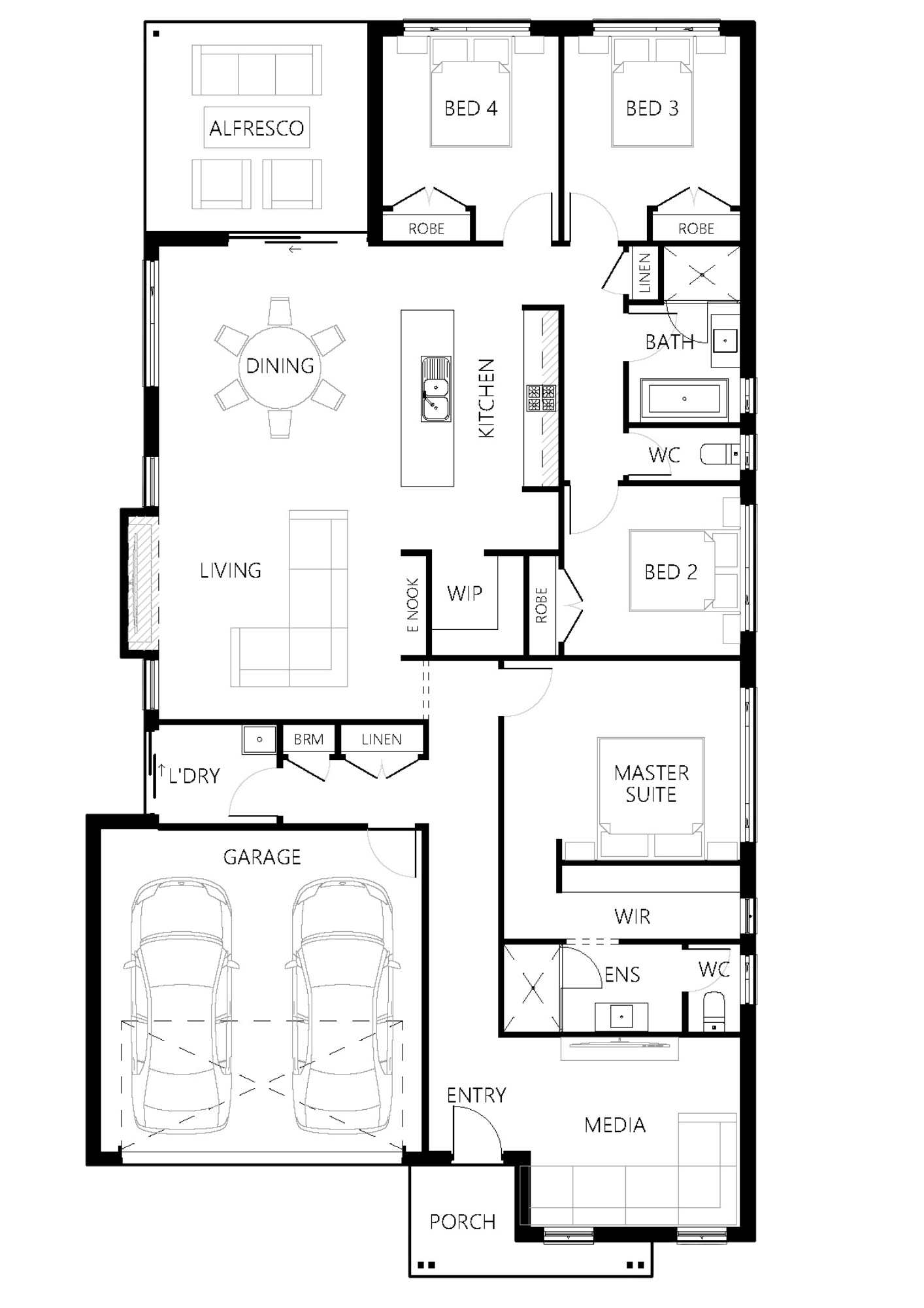 Newport 220 Floorplan