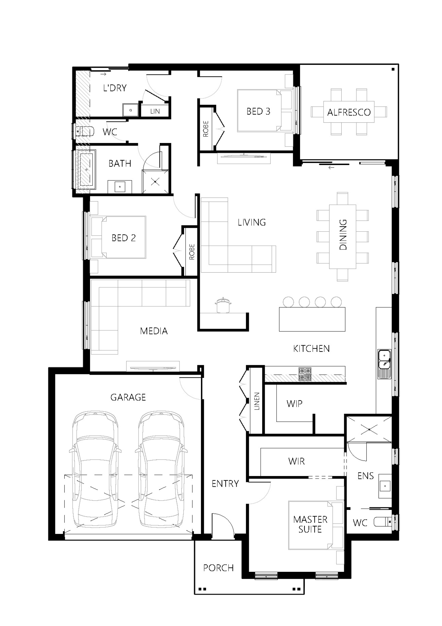 Mooring 232 Floorplan