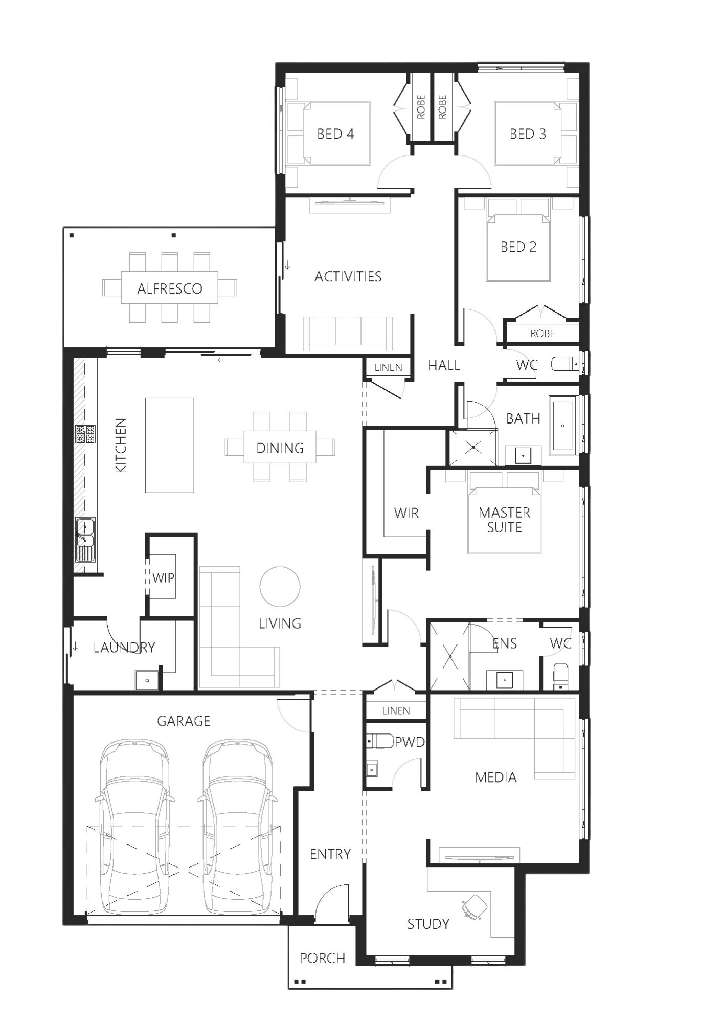 Bellevue 260 Floorplan