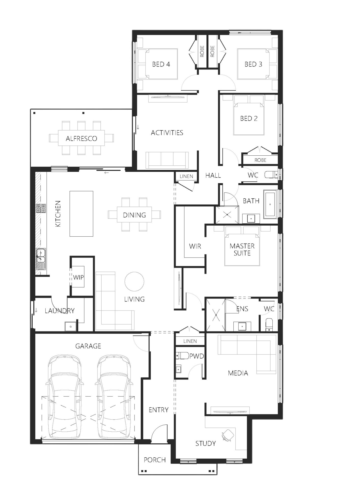 Bellevue 260 Floorplan