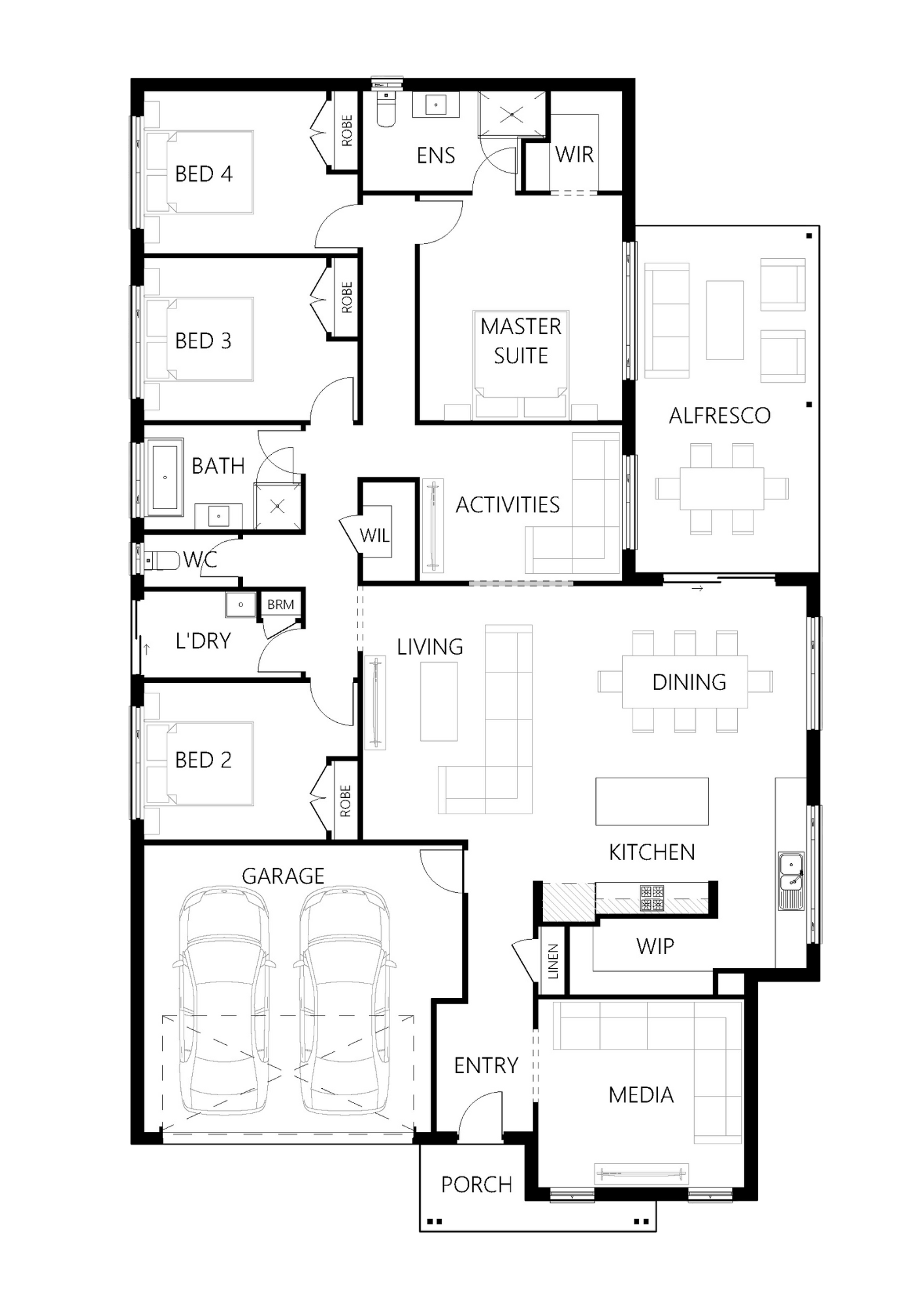 Seaview 264 Floorplan