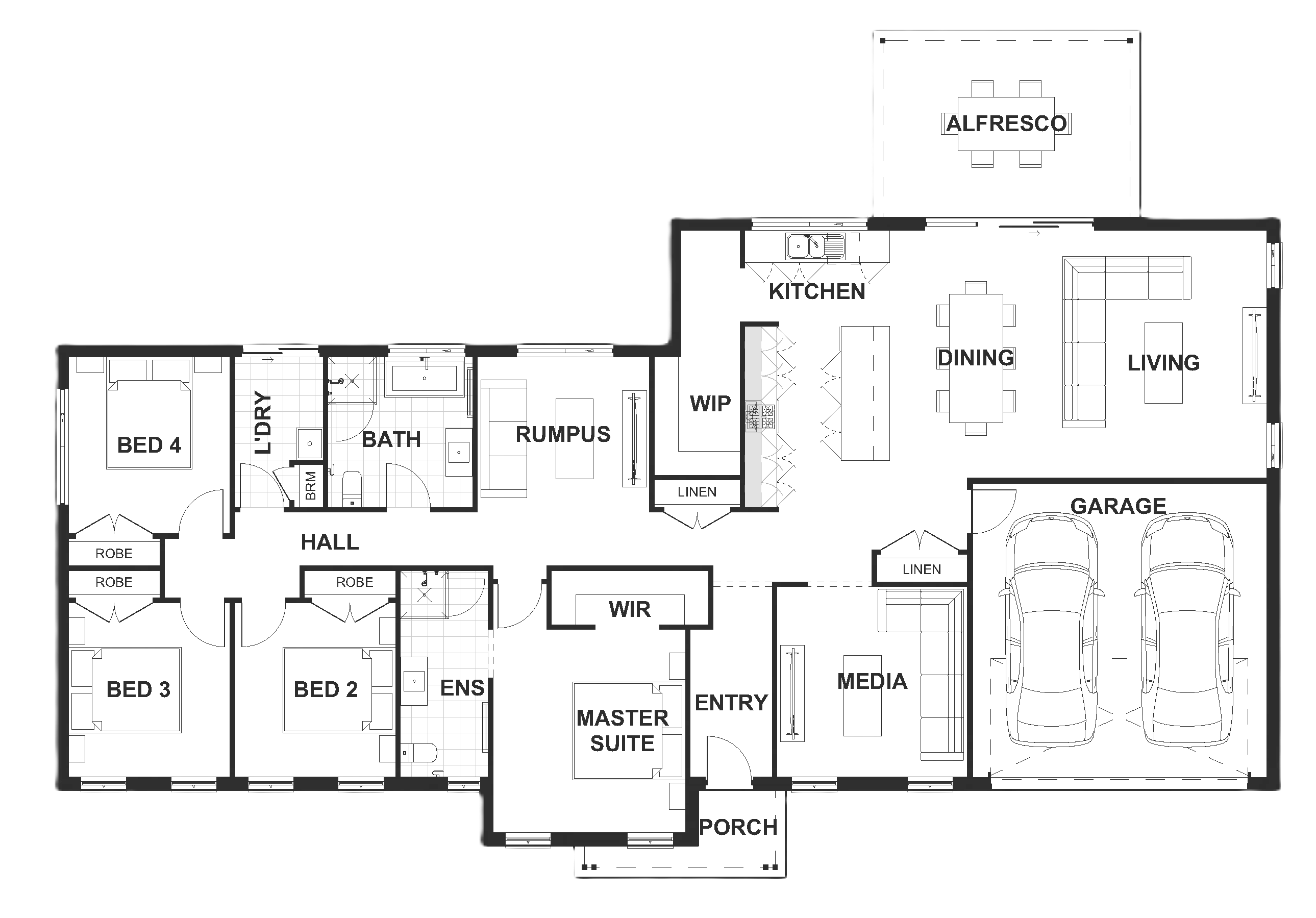 Avoca 242 - Floorplan