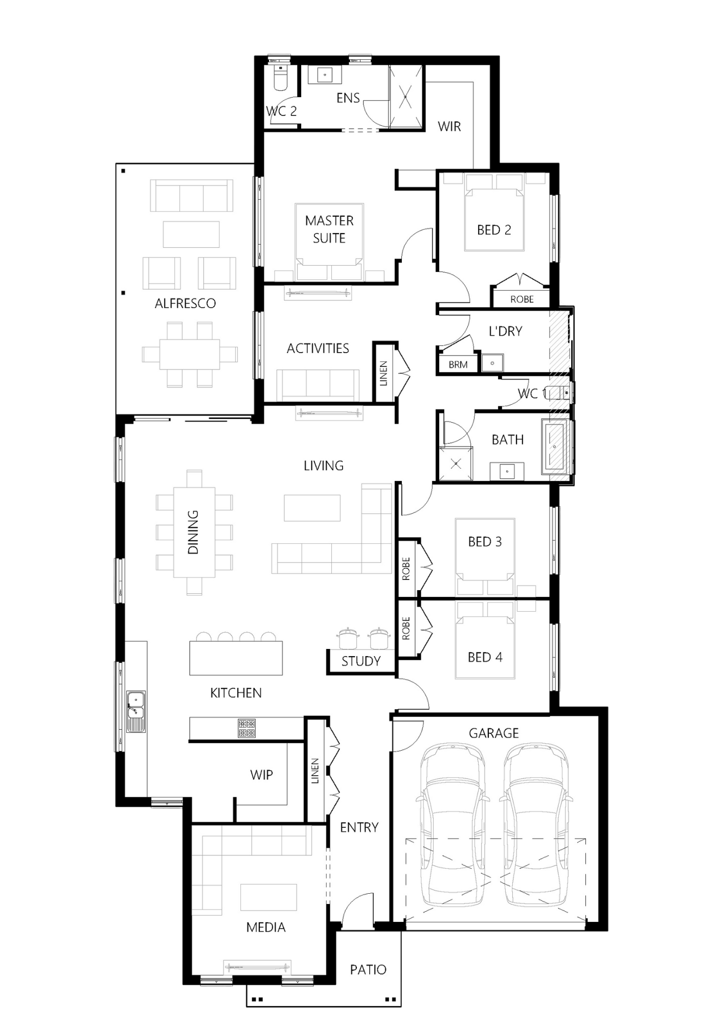 Mooring 280 Floorplan