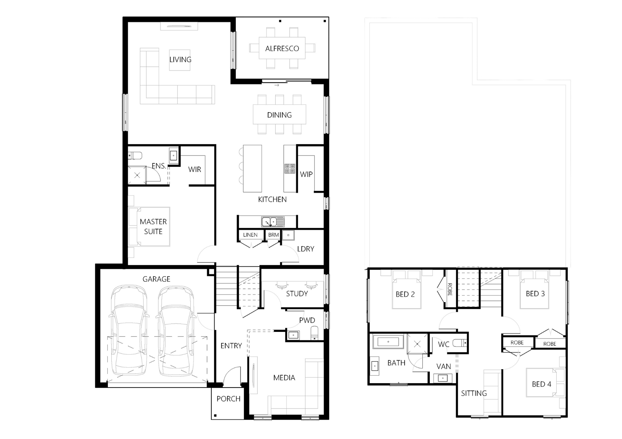 Northcott 257 Floorplan