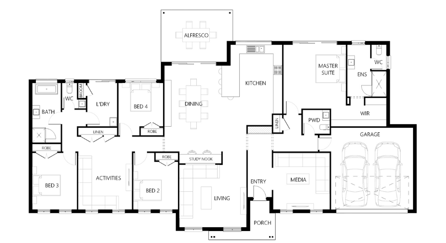 Manoona 288 Floorplan