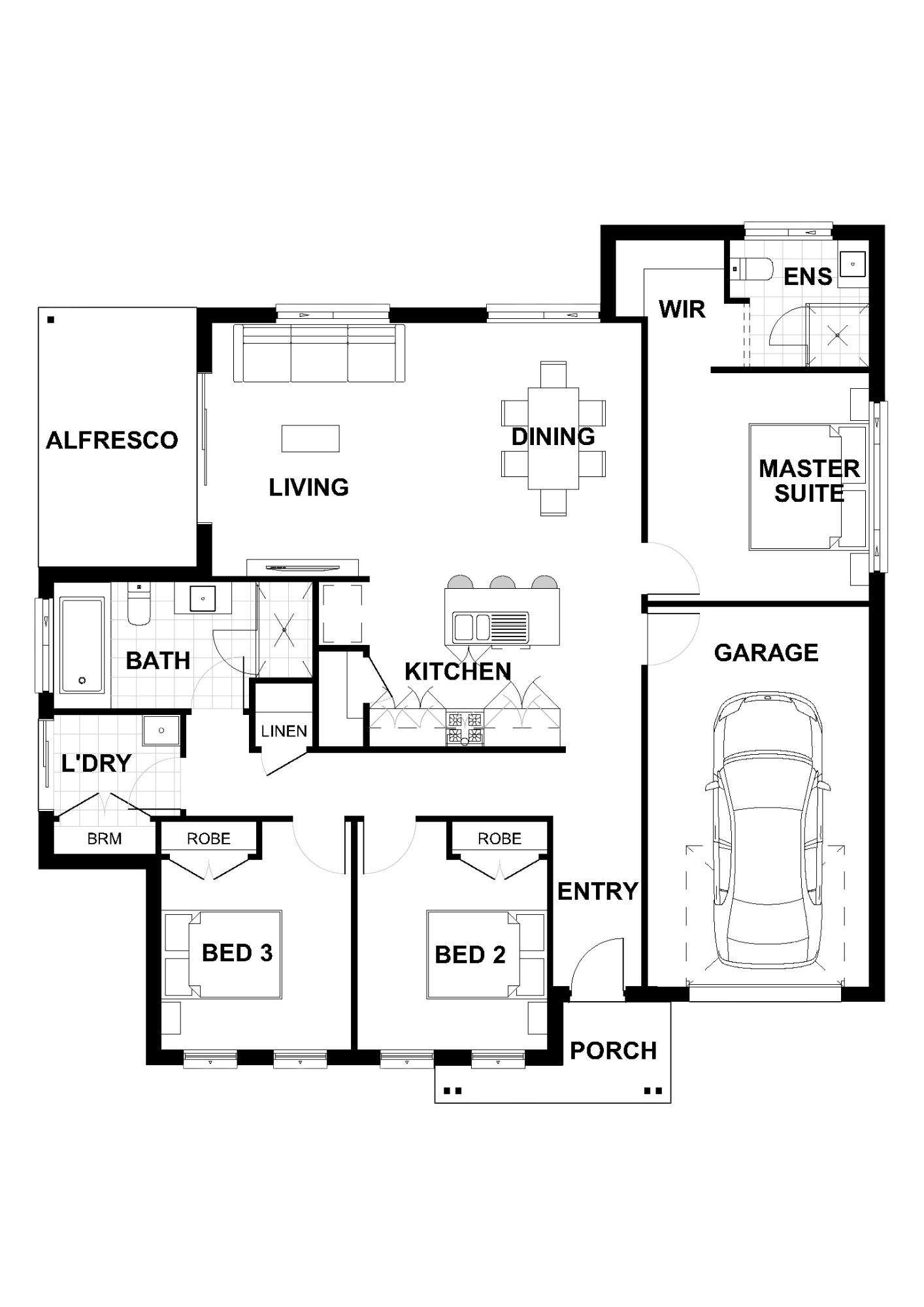 Highland 157 Floorplan