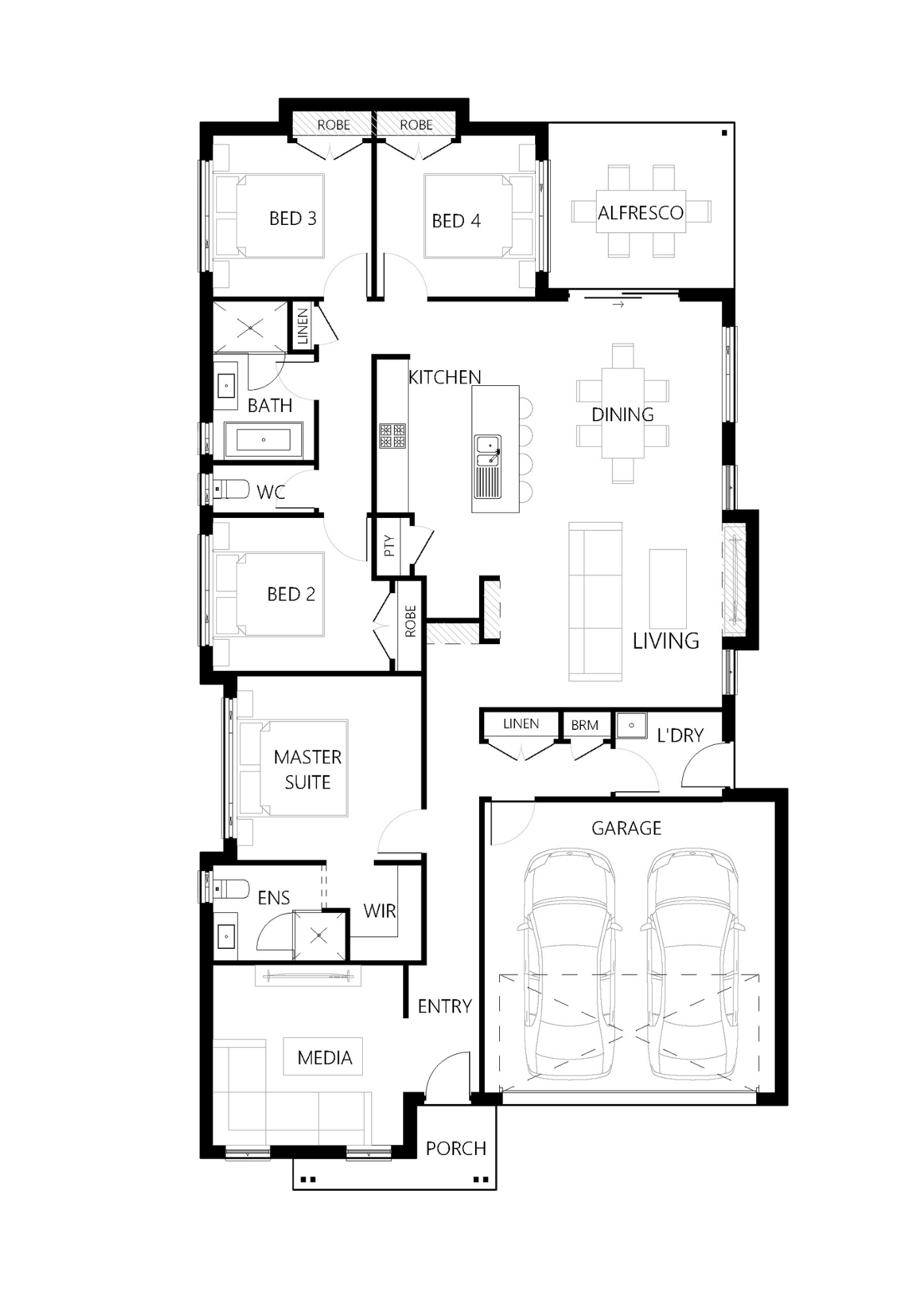 Newport 202 Floorplan