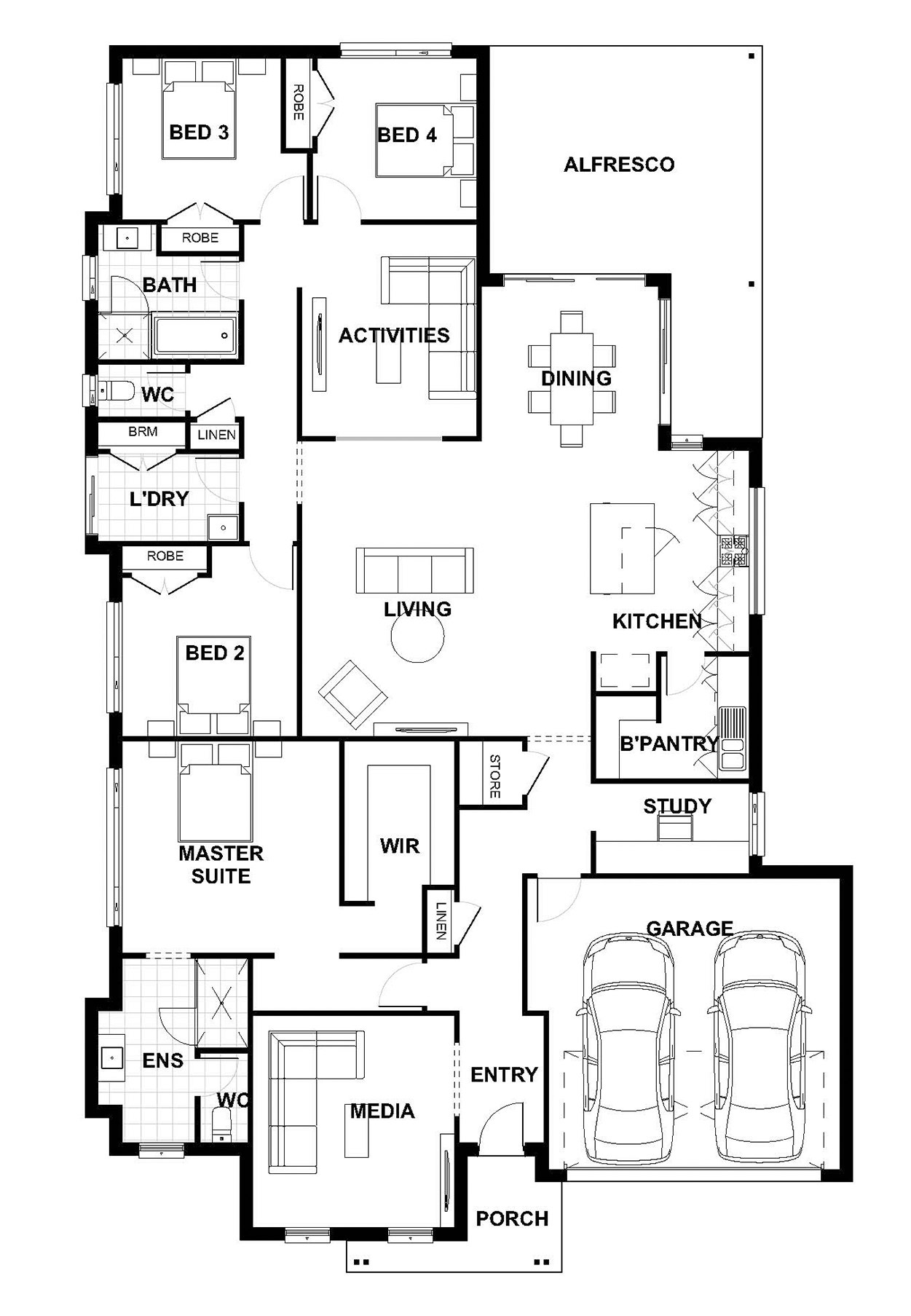 Opulence 286 - Floorplan