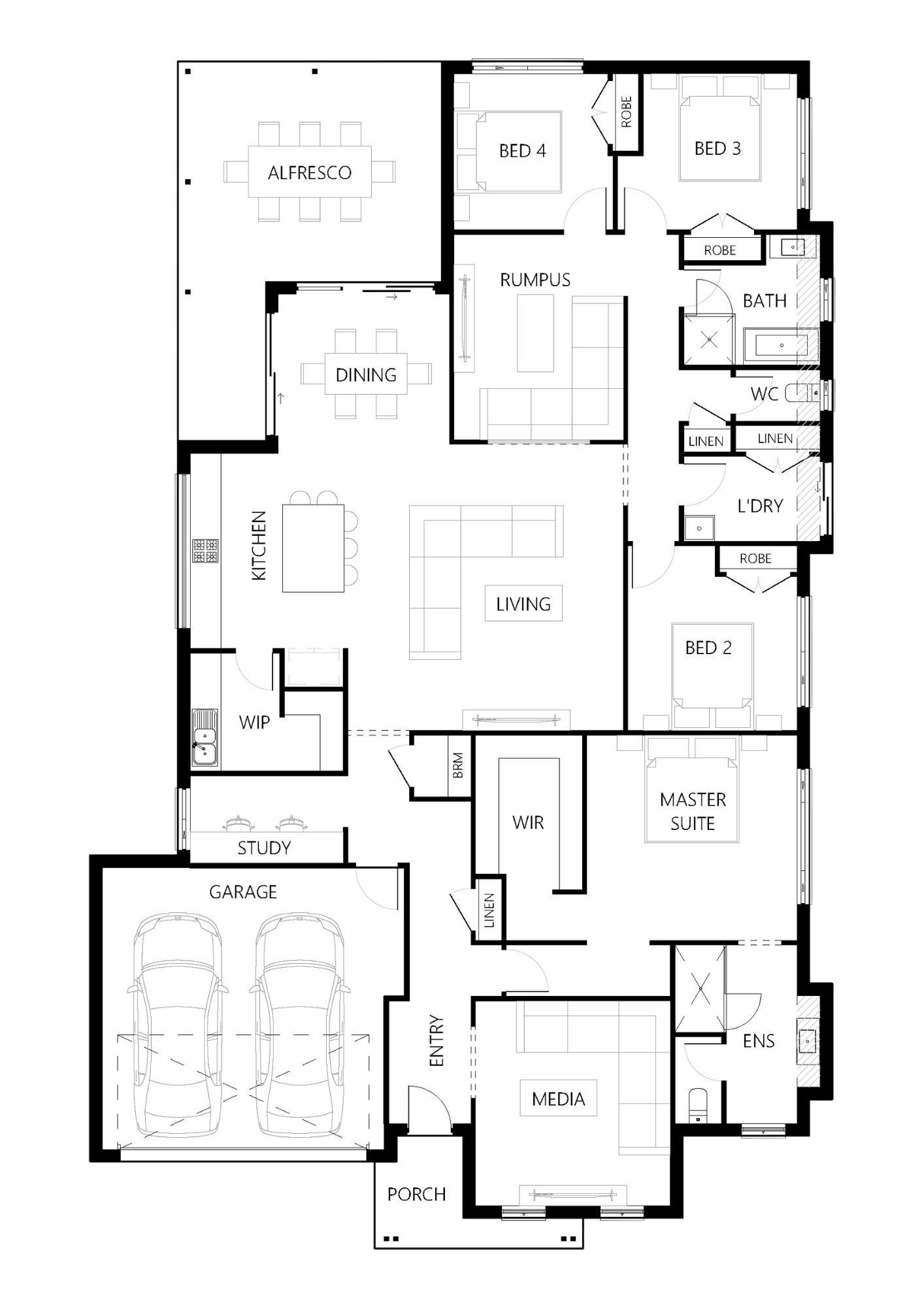 Opulence 286 Floorplan