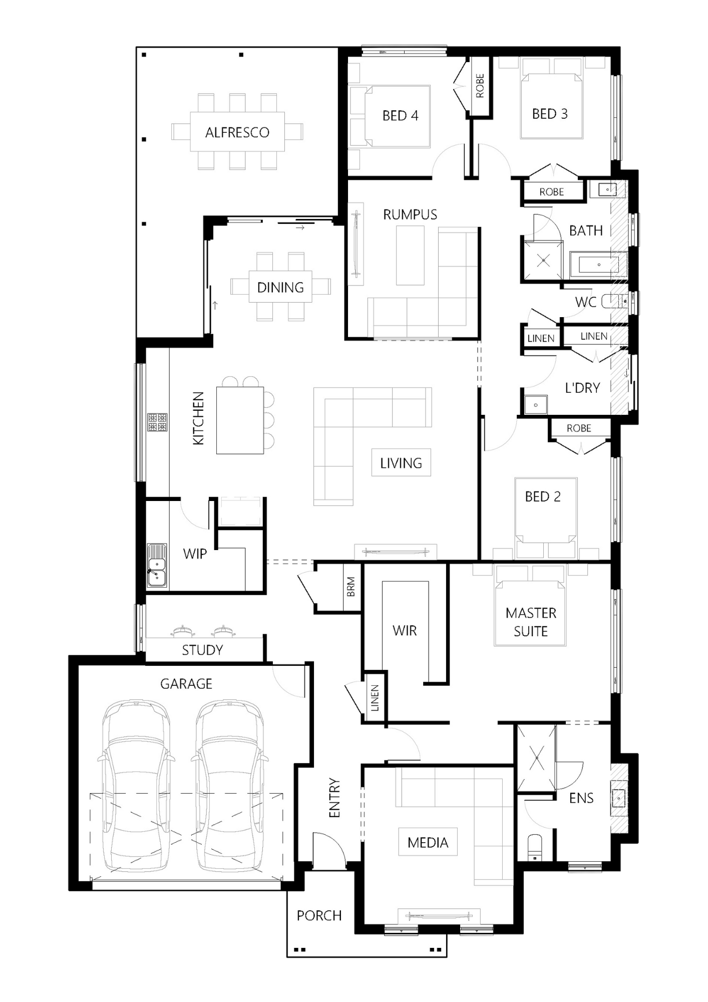 Opulence 286 Floorplan