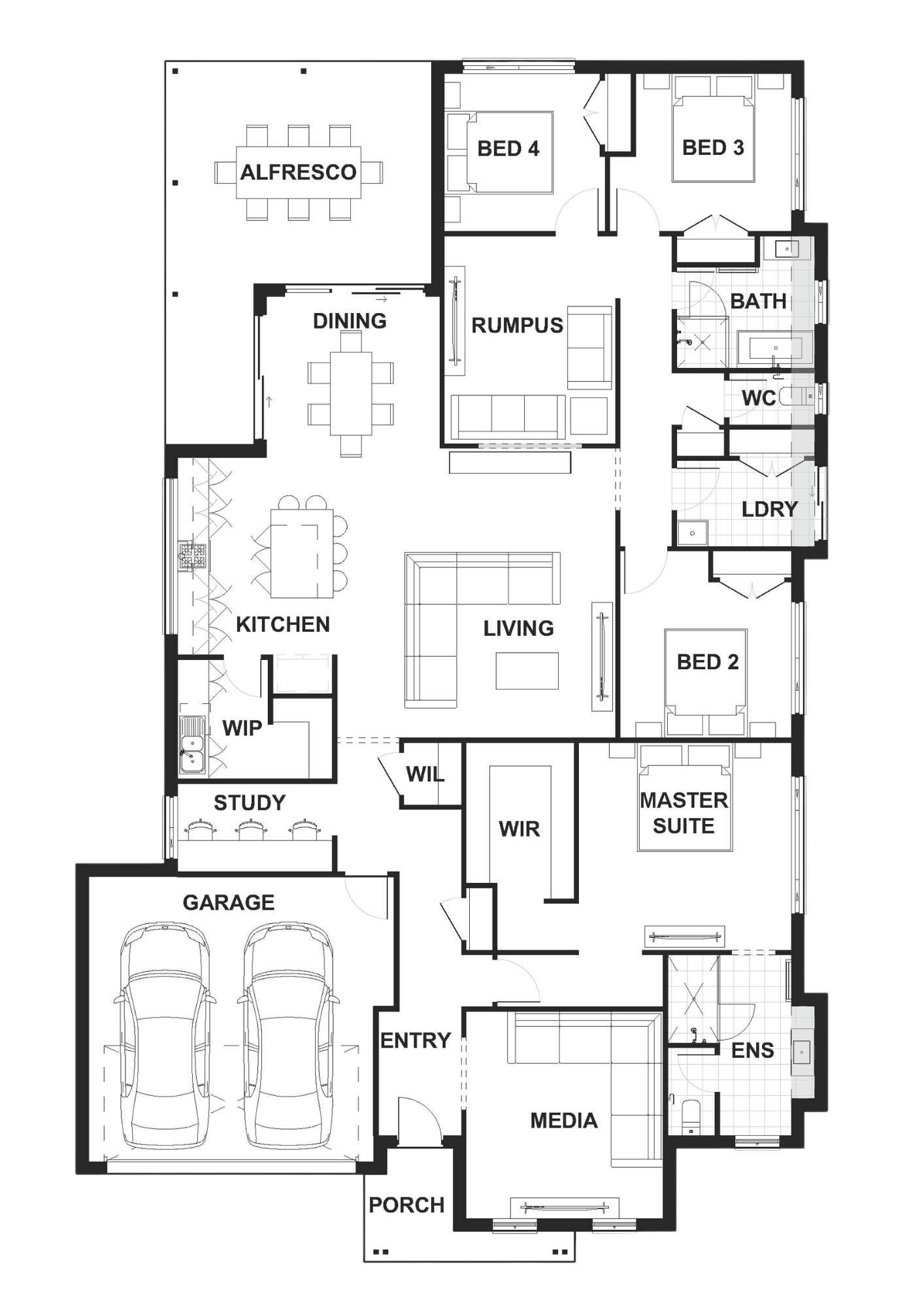 Opulence 286 Floorplan